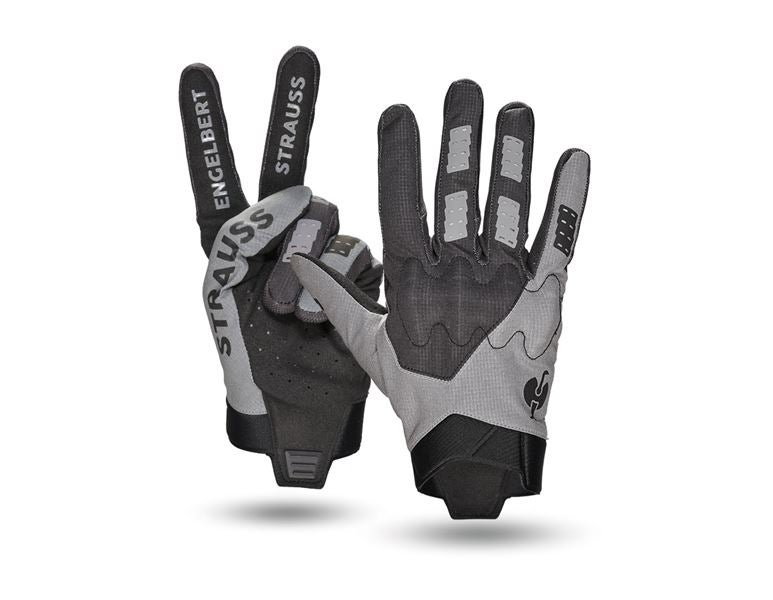 Hauptansicht, Hybrid, Handschuhe e.s.trail, light, basaltgrau/schwarz