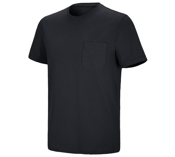 e.s. T-Shirt cotton stretch Pocket