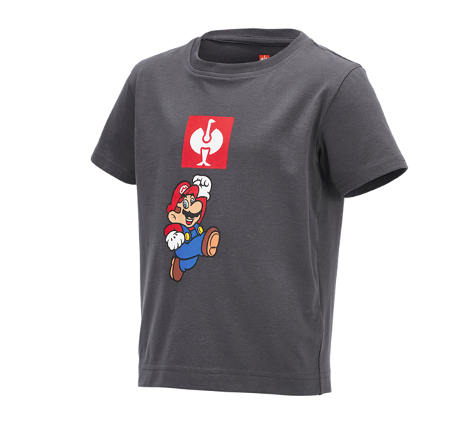 Hauptansicht, Kinder, Super Mario T-Shirt, Kinder, anthrazit