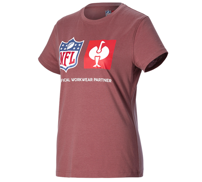 Hauptansicht, Geschenkideen, NFL T-Shirt cotton, ladies, oxidrot