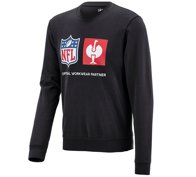 Hauptansicht, Kollaborationen, NFL Sweatshirt cotton, schwarz