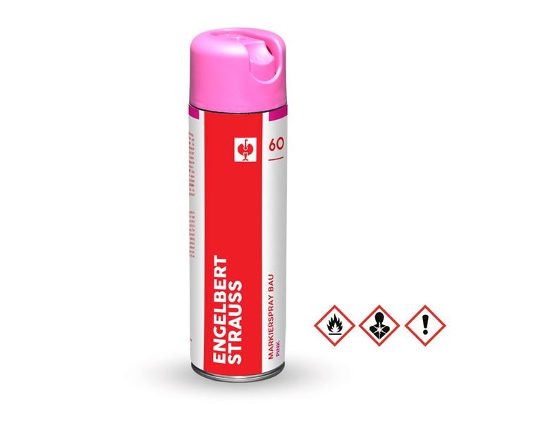 Hauptansicht, Betriebsbedarf, Markierspray Bau #60, pink