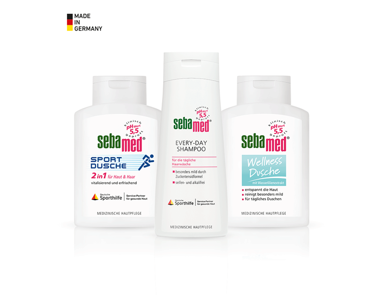 sebamed Test-Set Dusche und Shampoo 200 ml