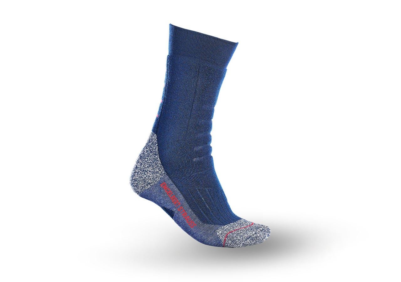 Kälte: e.s. Allround Socken Function x-warm/high + dunkelblau