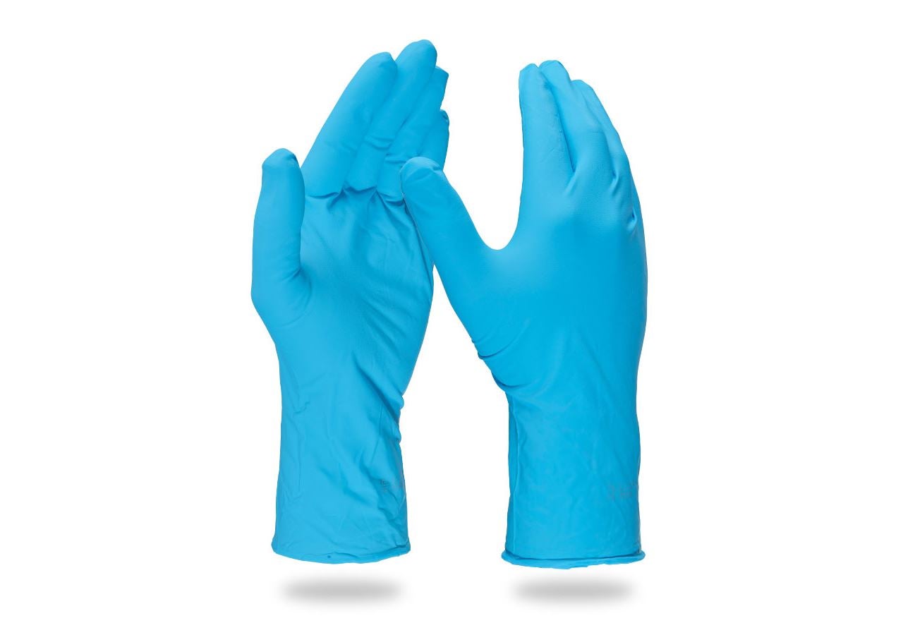 Einweghandschuhe: Einweg Nitril-Handschuhe Chem Risk II,puderfrei