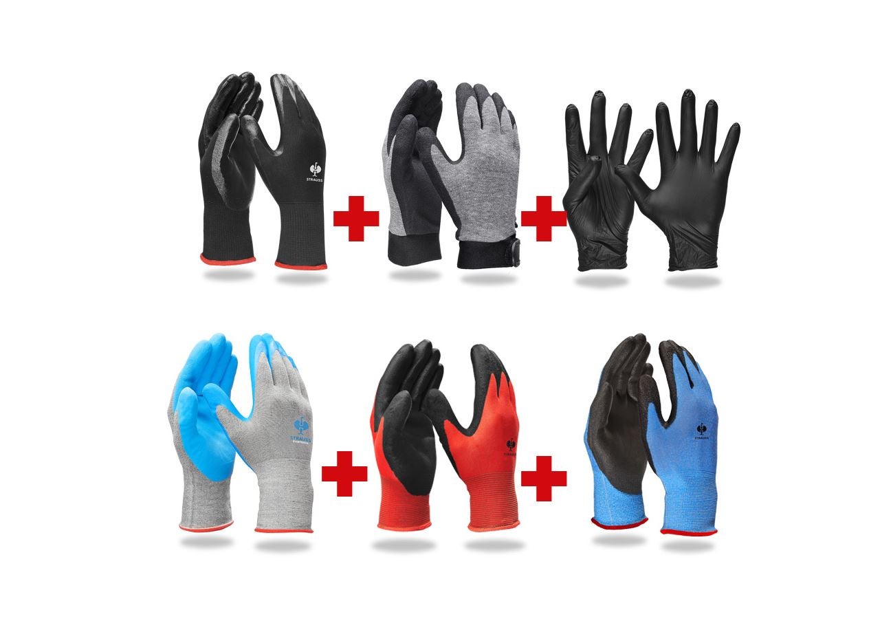 Arbeitsschutz: Handschuh-Profi Set KFZ