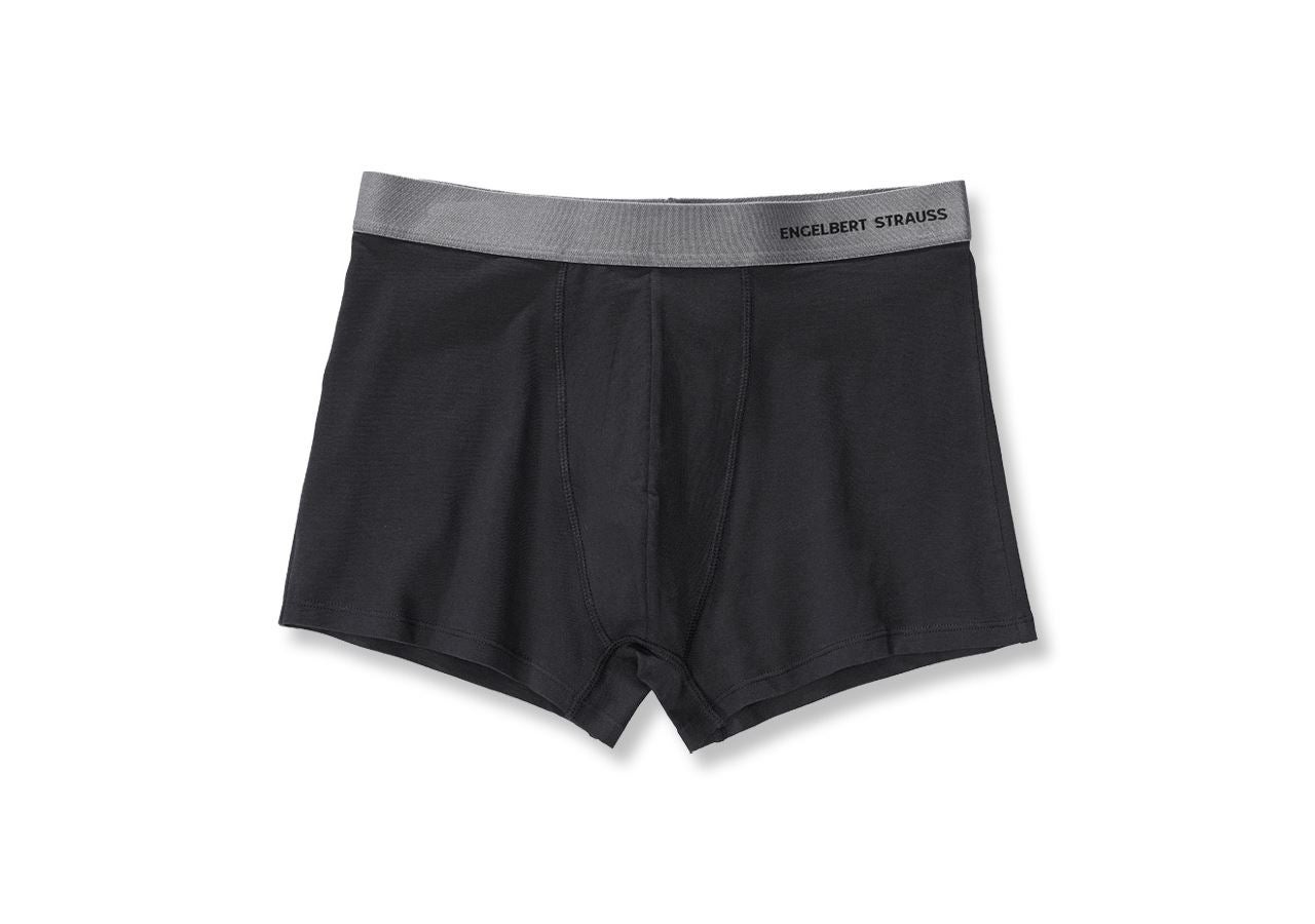Unterwäsche | Thermokleidung: e.s. cotton stretch Pants + schwarz