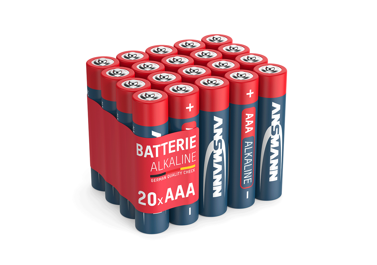 Elektronik: Ansmann Micro AAA Batterien - 20er Spar Pack