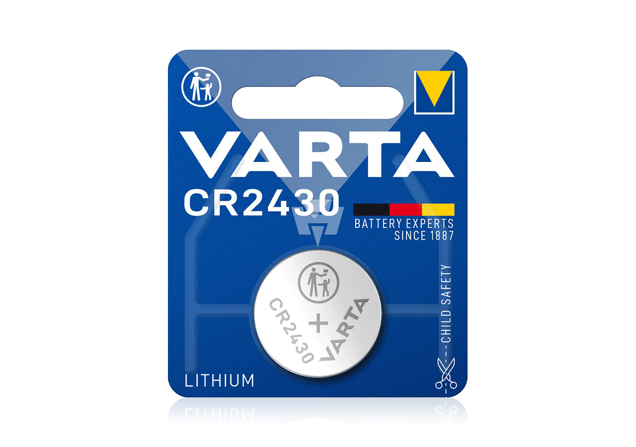 Elektronik: VARTA Knopfzelle CR2430