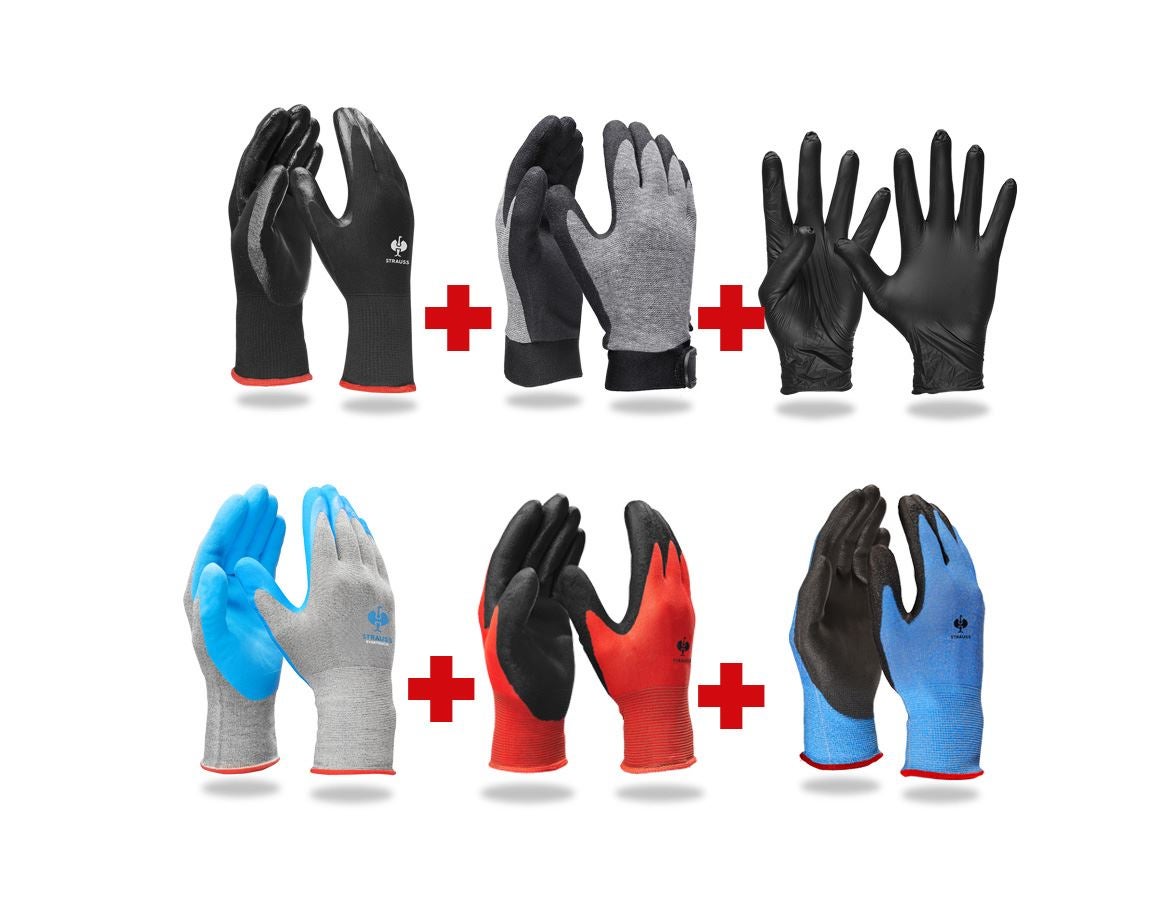 Arbeitsschutz: Handschuh-Profi Set KFZ