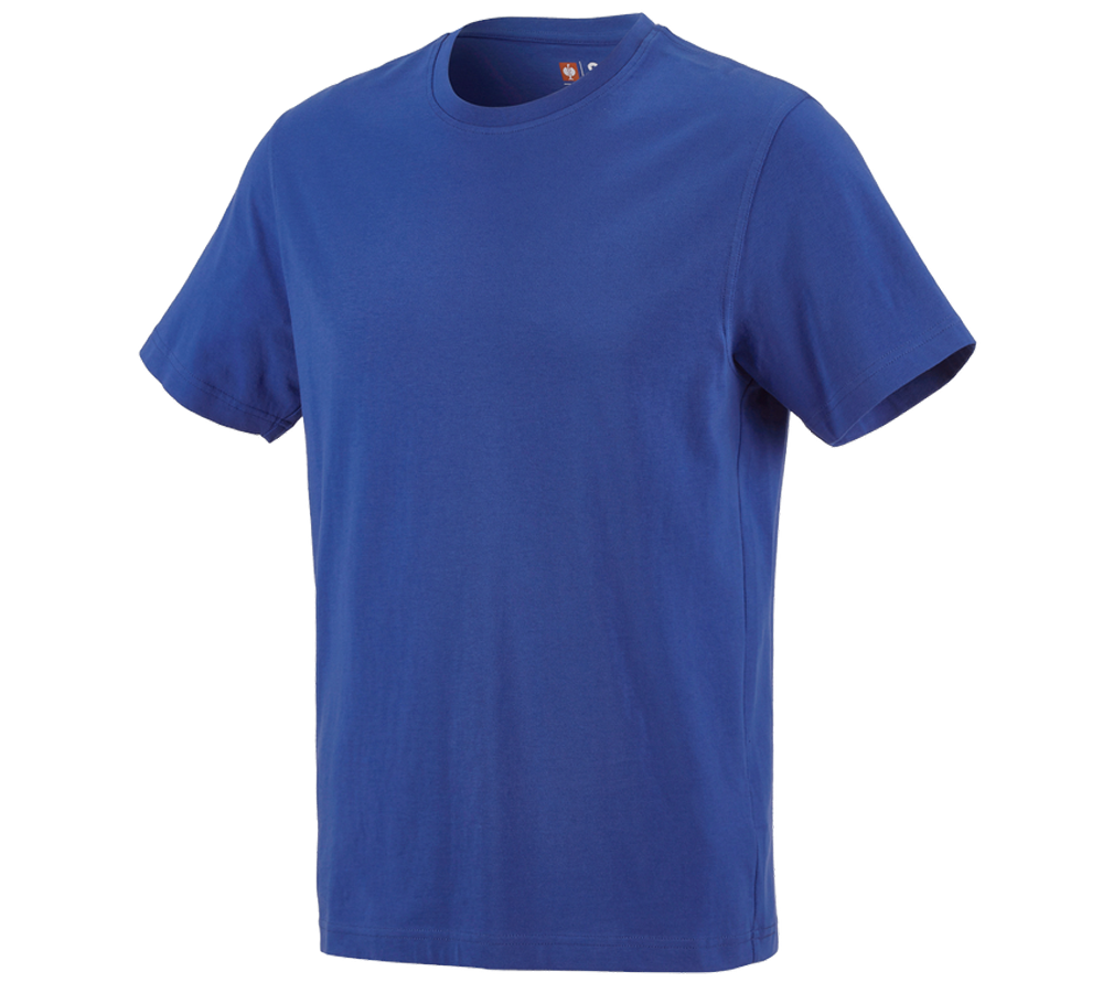 Installateur / Klempner: e.s. T-Shirt cotton + kornblau