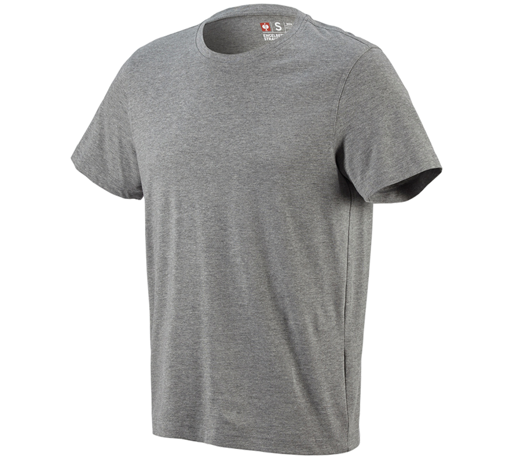 Installateur / Klempner: e.s. T-Shirt cotton + graumeliert