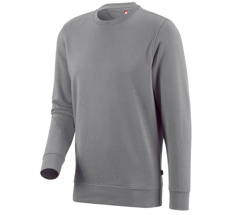 Installateur / Klempner: e.s. Sweatshirt poly cotton + platin