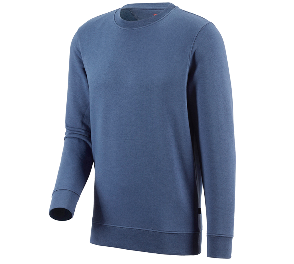 Installateur / Klempner: e.s. Sweatshirt poly cotton + kobalt