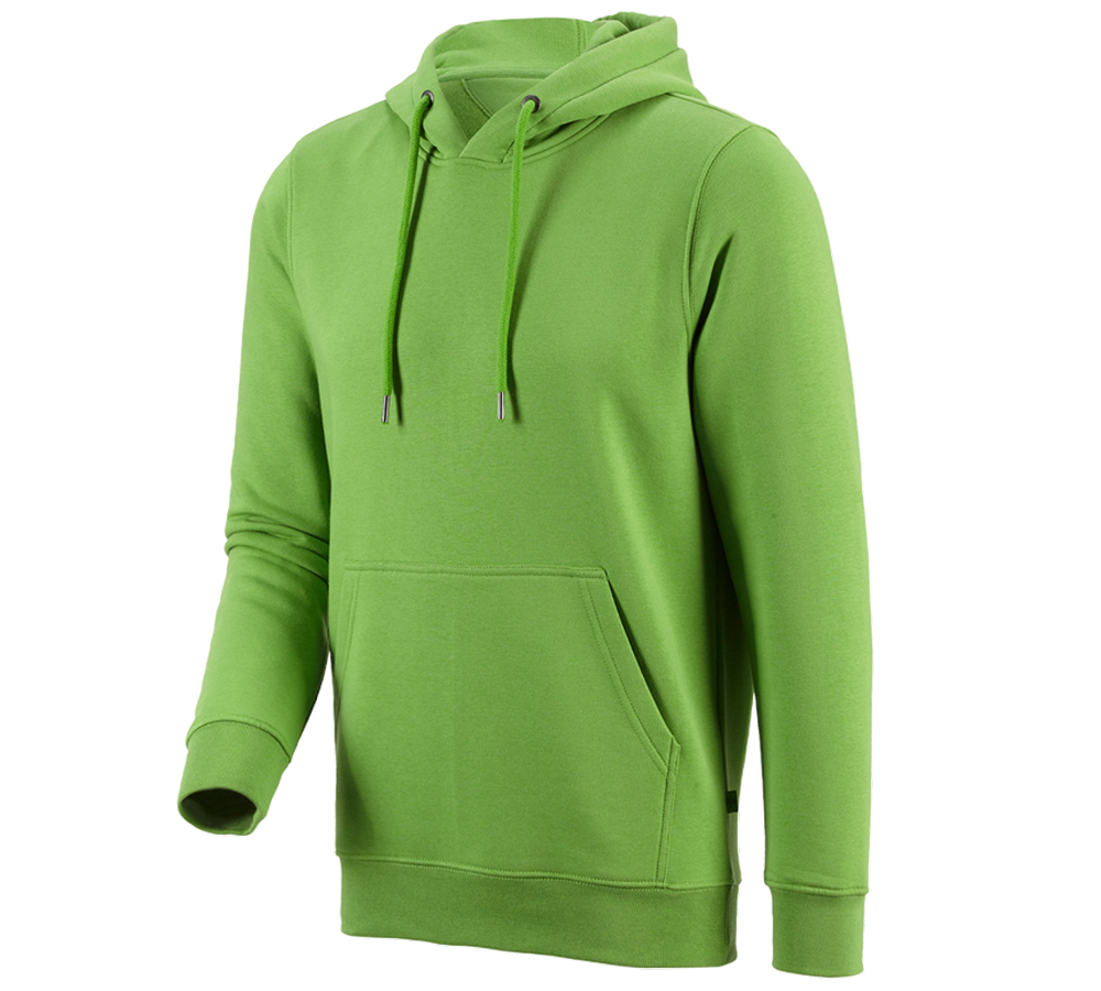 Schreiner / Tischler: e.s. Hoody-Sweatshirt poly cotton + seegrün