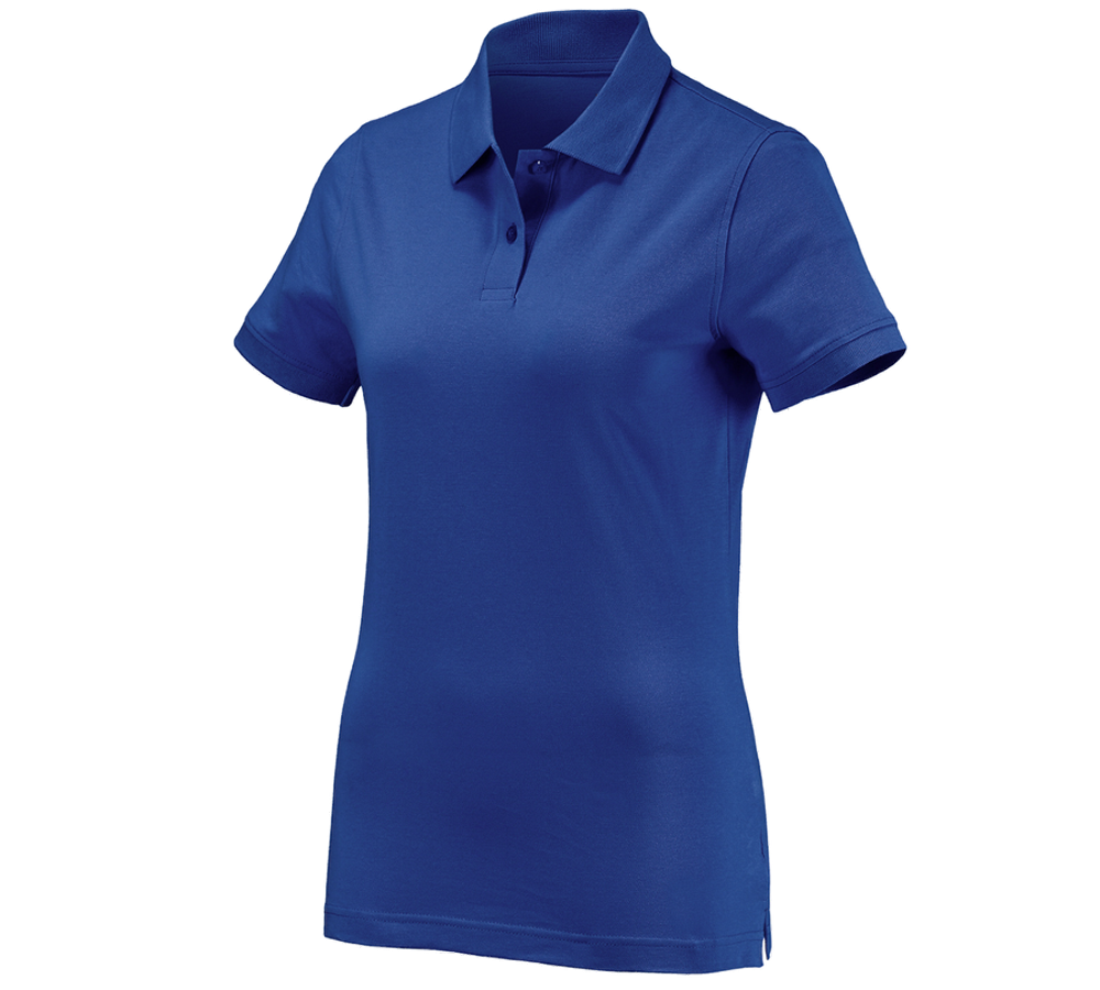 Galabau / Forst- und Landwirtschaft: e.s. Polo-Shirt cotton, Damen + kornblau