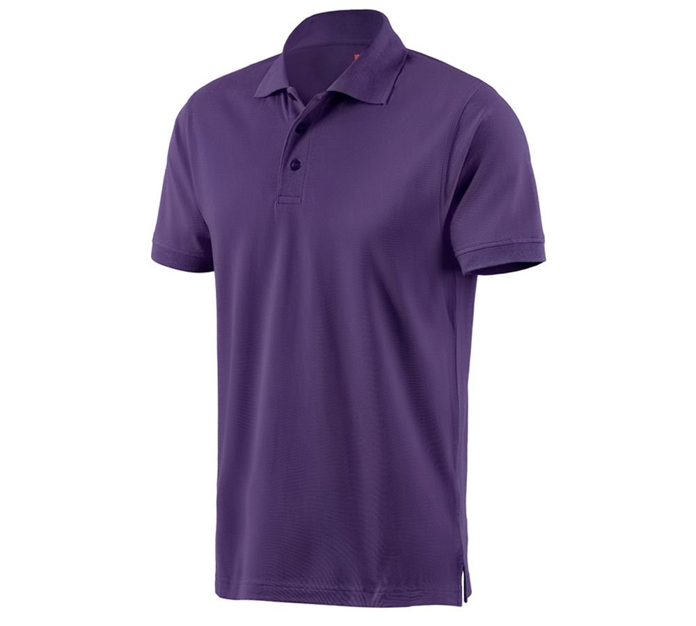 Schreiner / Tischler: e.s. Polo-Shirt cotton + lila