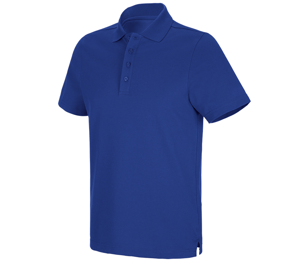 Schreiner / Tischler: e.s. Funktions Polo-Shirt poly cotton + kornblau