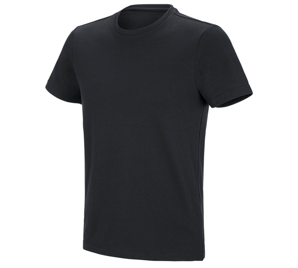 Themen: e.s. Funktions T-Shirt poly cotton + schwarz