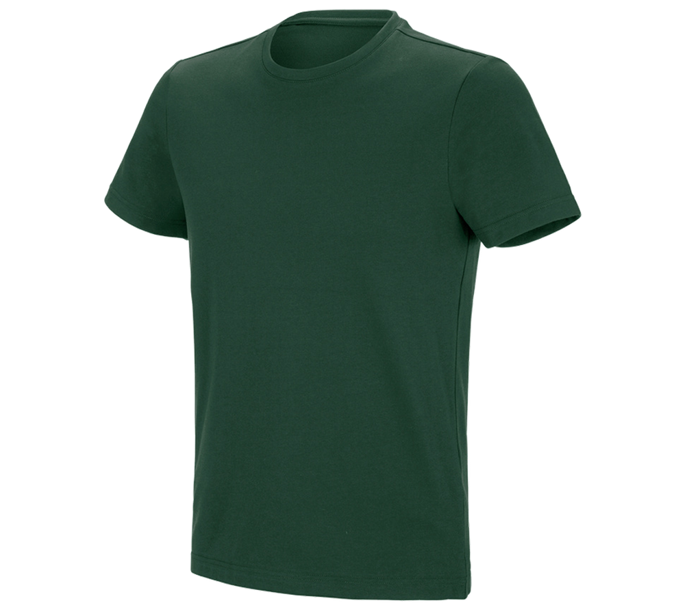 Installateur / Klempner: e.s. Funktions T-Shirt poly cotton + grün