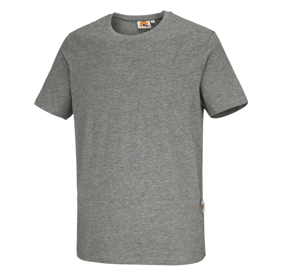 Shirts & Co.: STONEKIT T-Shirt Basic + graumeliert