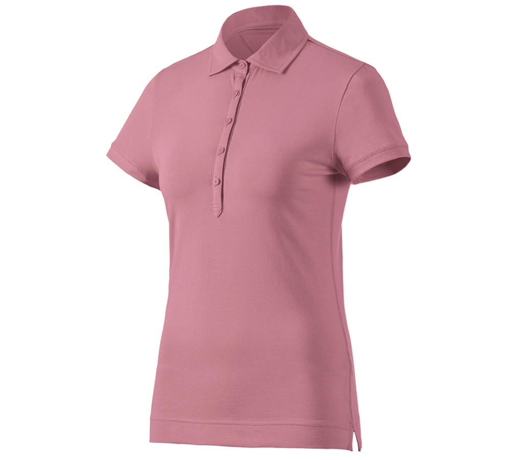 Schreiner / Tischler: e.s. Polo-Shirt cotton stretch, Damen + altrosa