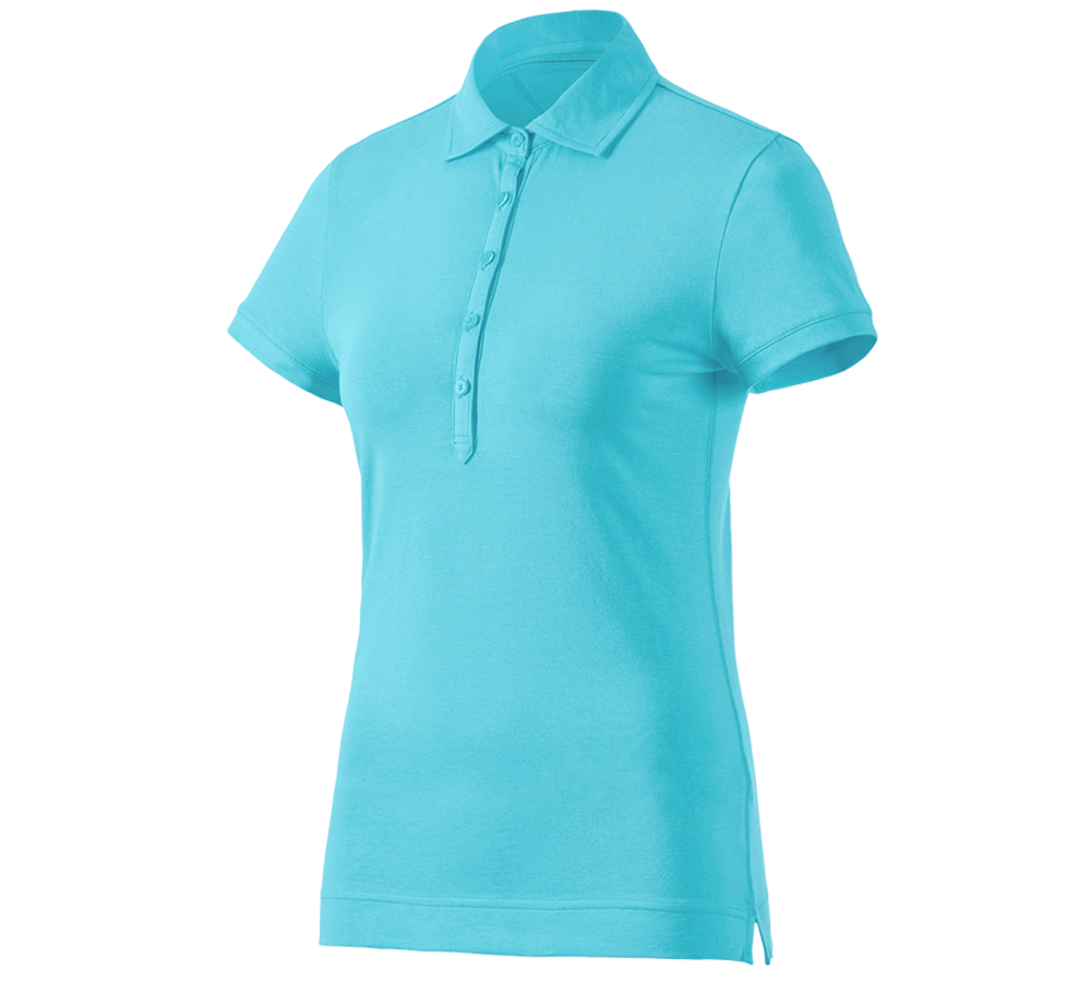 Installateur / Klempner: e.s. Polo-Shirt cotton stretch, Damen + capri