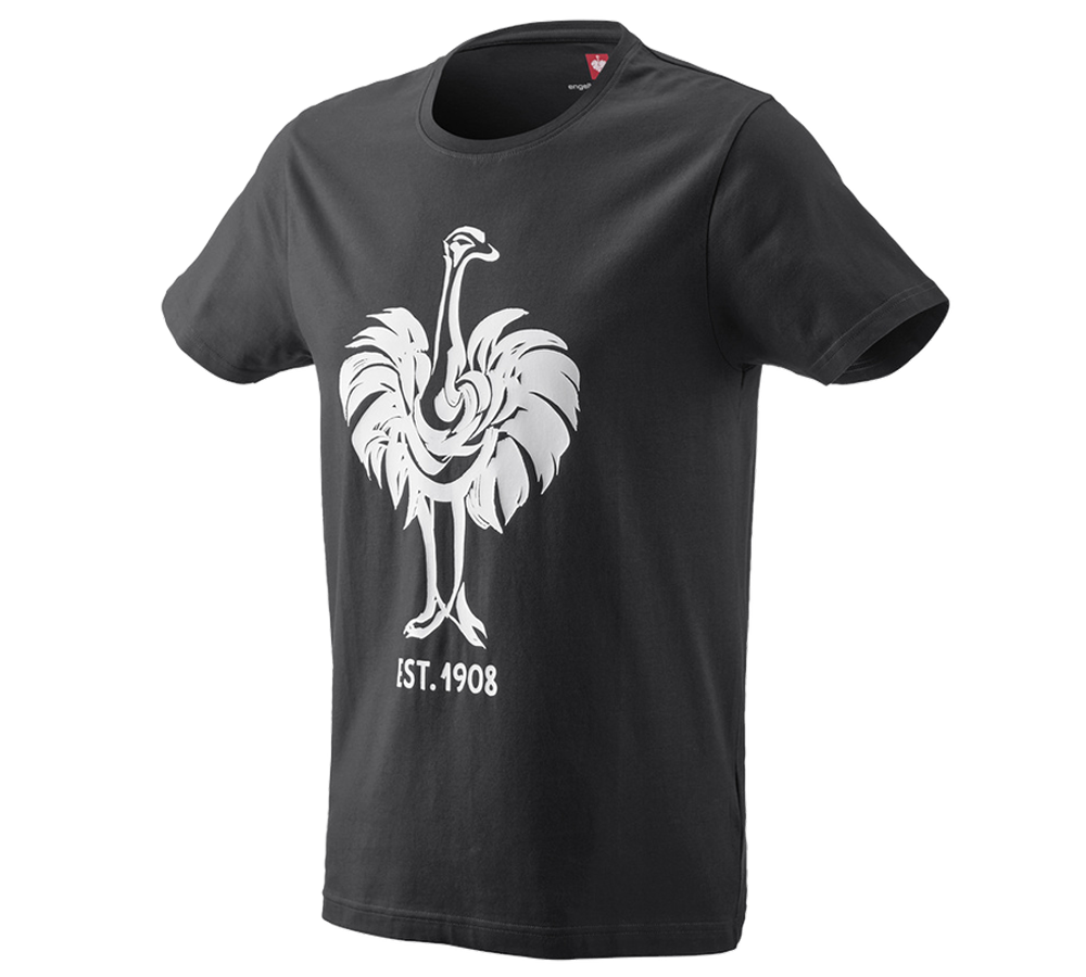Shirts & Co.: e.s. T-Shirt 1908 + schwarz/weiß