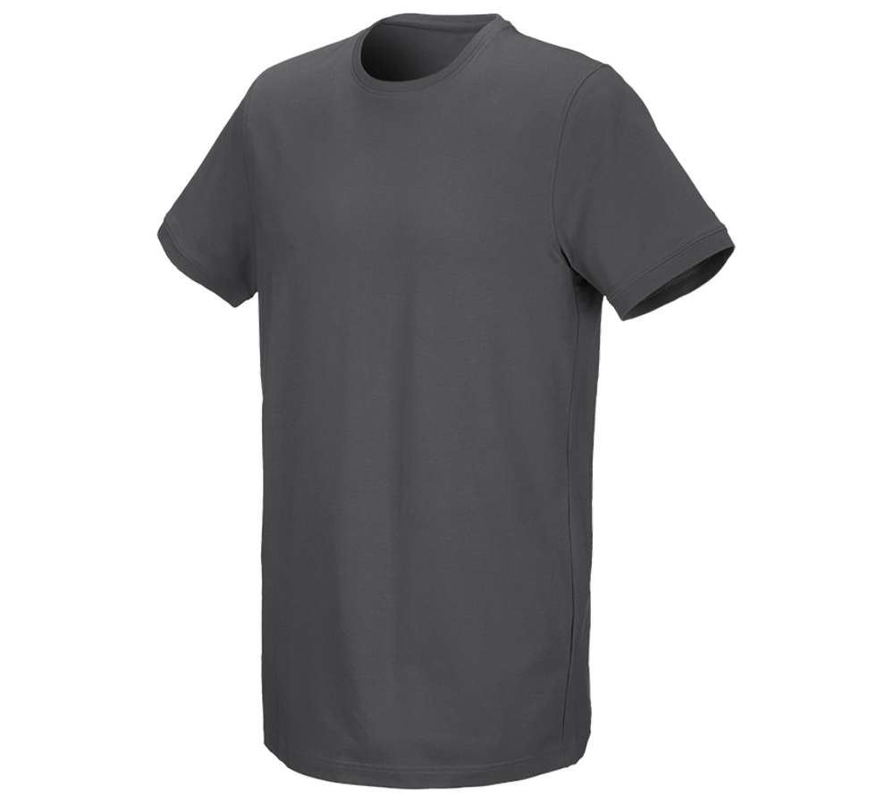 Schreiner / Tischler: e.s. T-Shirt cotton stretch, long fit + anthrazit