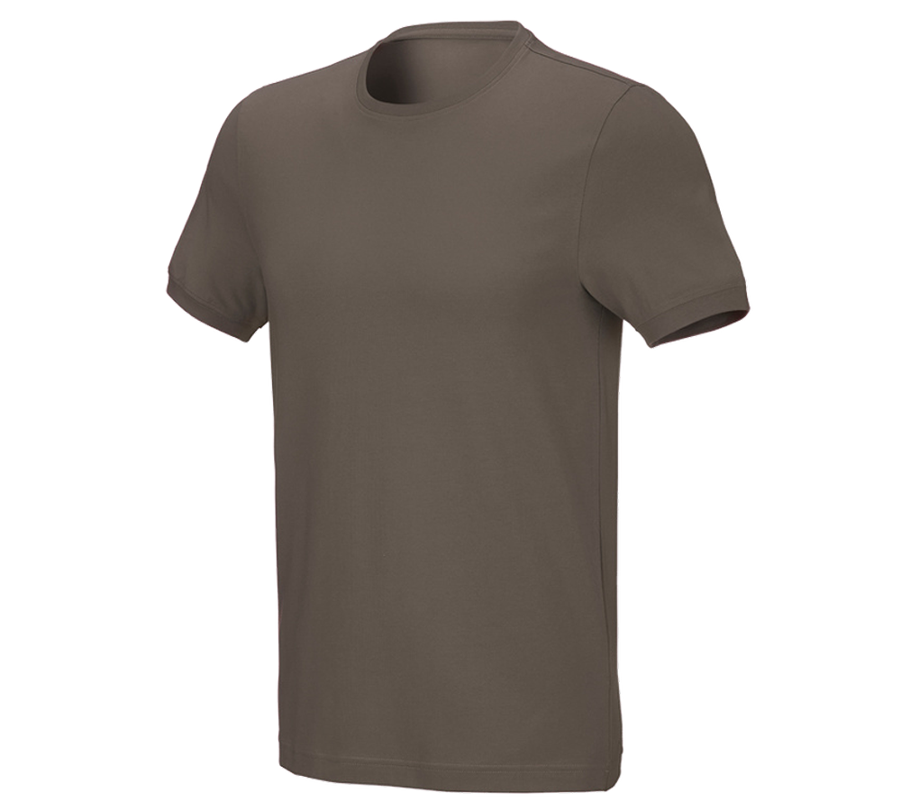 Themen: e.s. T-Shirt cotton stretch, slim fit + stein