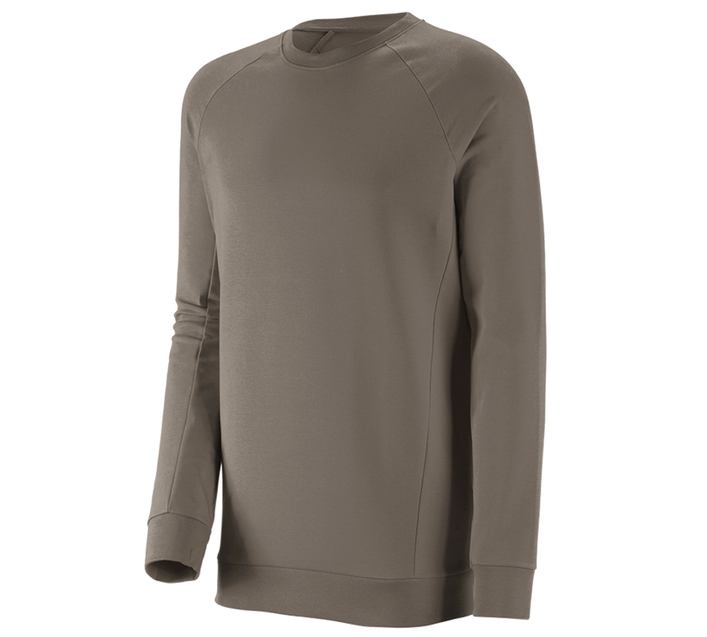Themen: e.s. Sweatshirt cotton stretch, long fit + stein