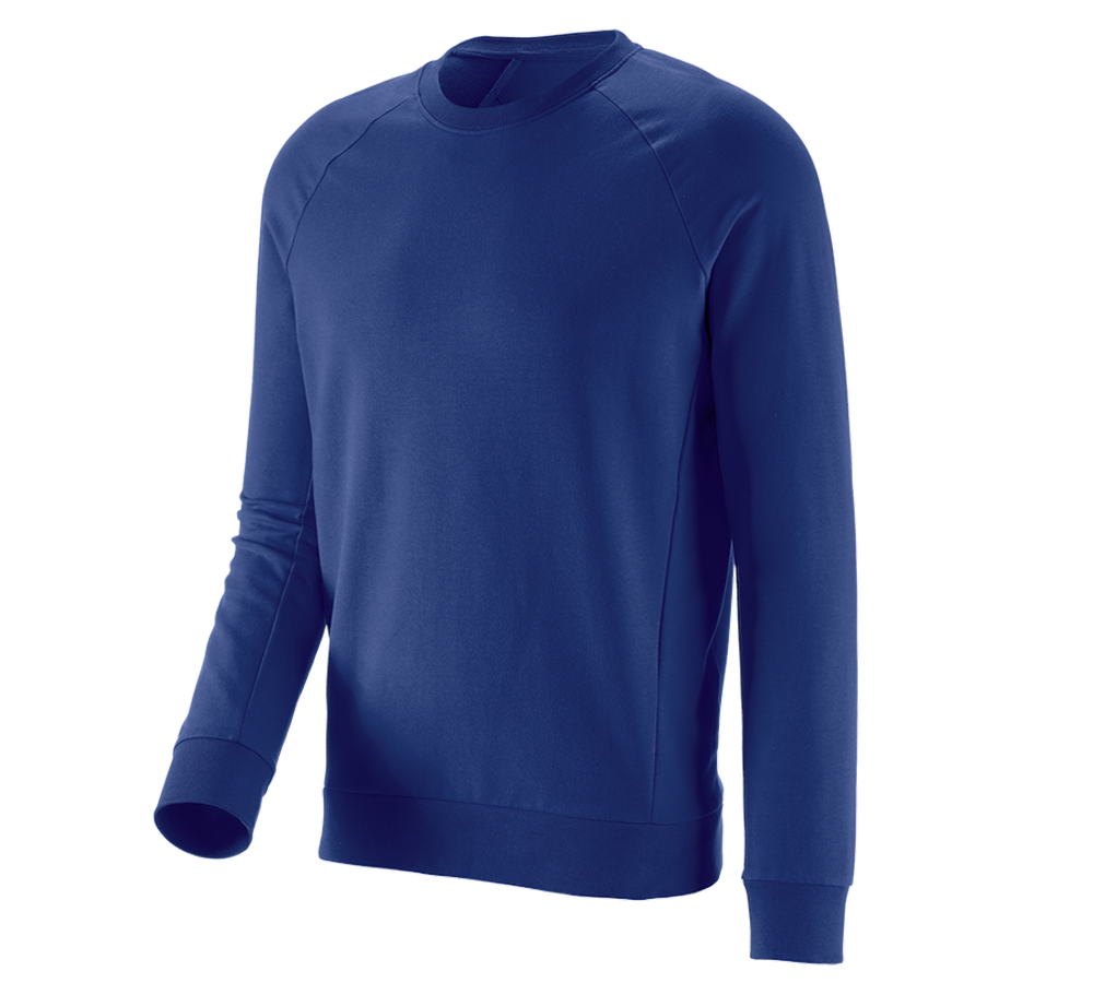 Themen: e.s. Sweatshirt cotton stretch + kornblau