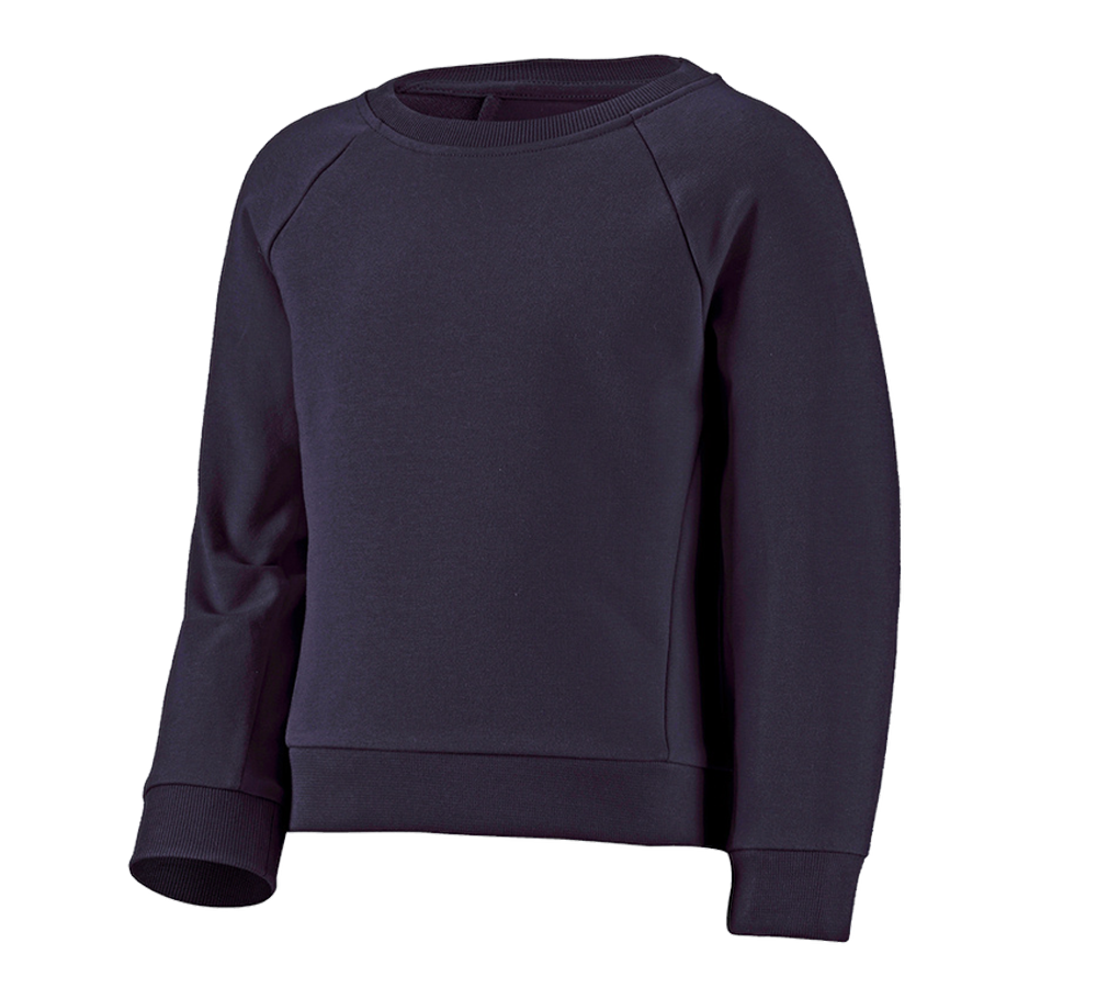 Für die Kleinen: e.s. Sweatshirt cotton stretch, Kinder + dunkelblau