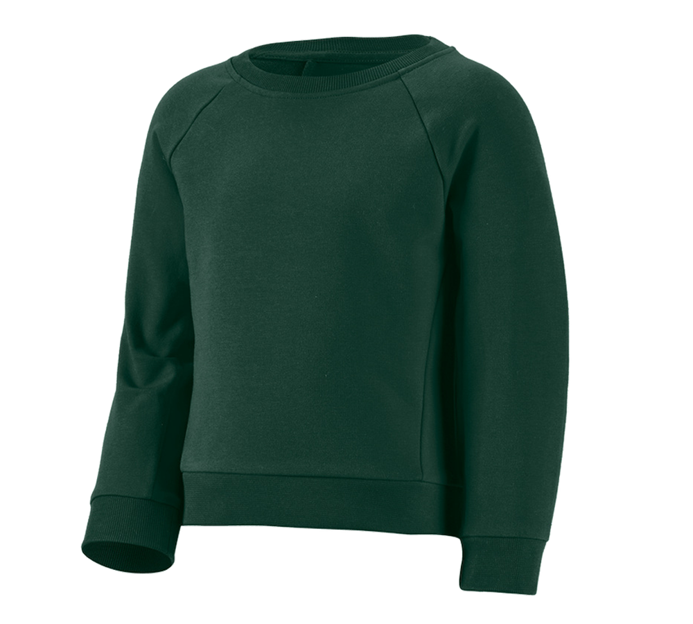 Themen: e.s. Sweatshirt cotton stretch, Kinder + grün