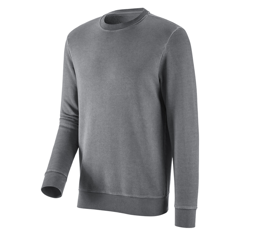 Shirts & Co.: e.s. Sweatshirt vintage poly cotton + zement vintage