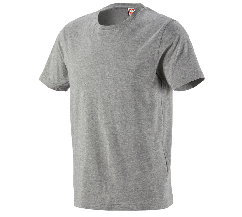 Shirts & Co.: T-Shirt e.s.industry + grau melange