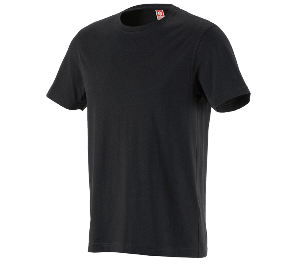 Shirts & Co.: T-Shirt e.s.industry + schwarz