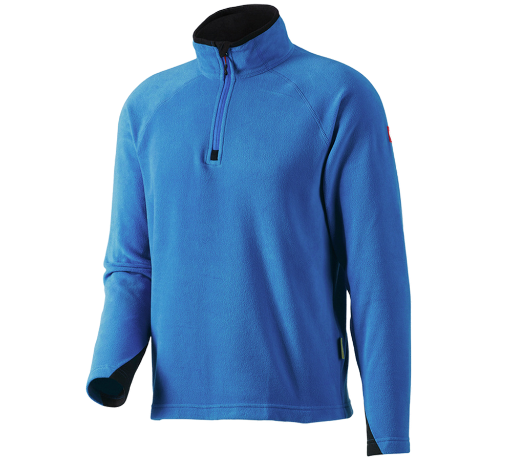 Shirts & Co.: Microfleece Troyer dryplexx® micro + enzianblau