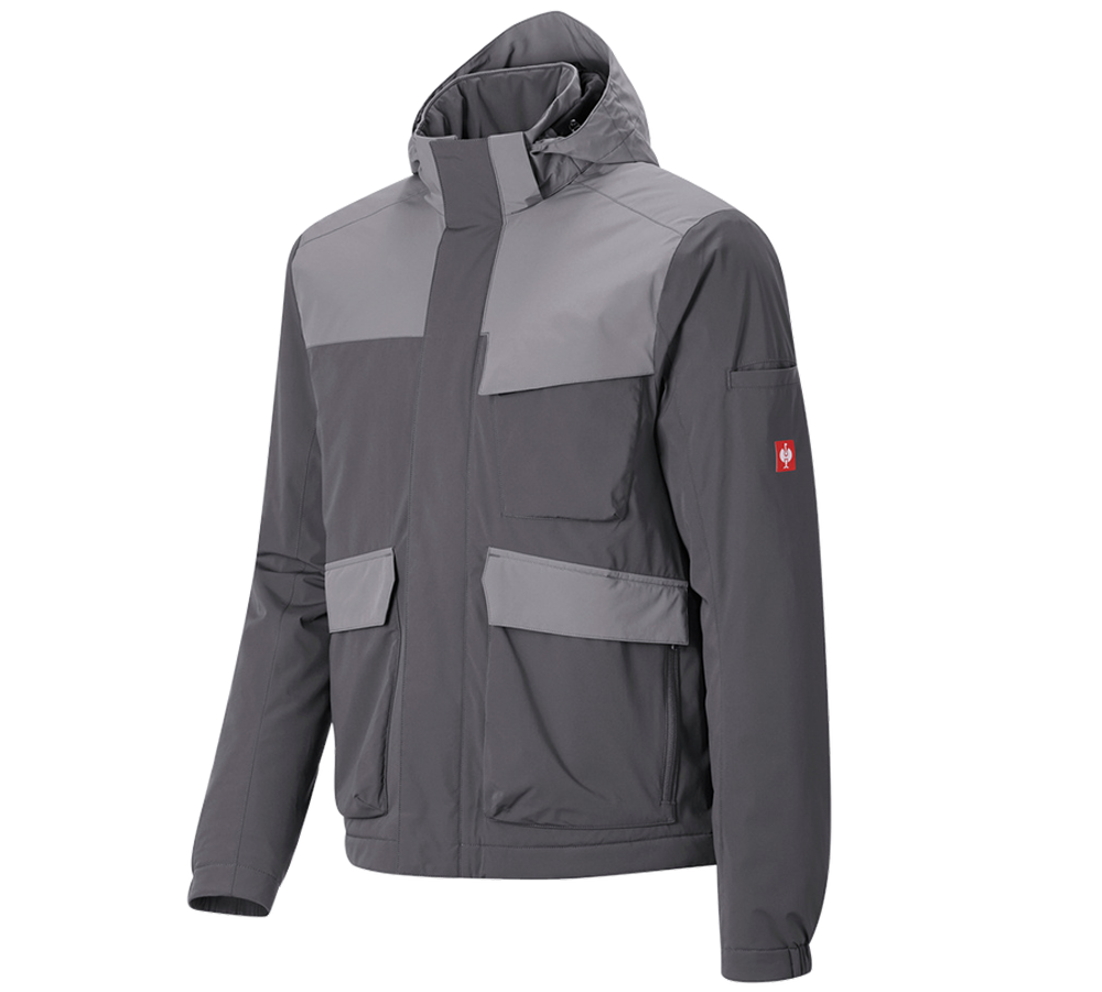 Themen: Winterjacke e.s.trail pure + carbongrau/basaltgrau