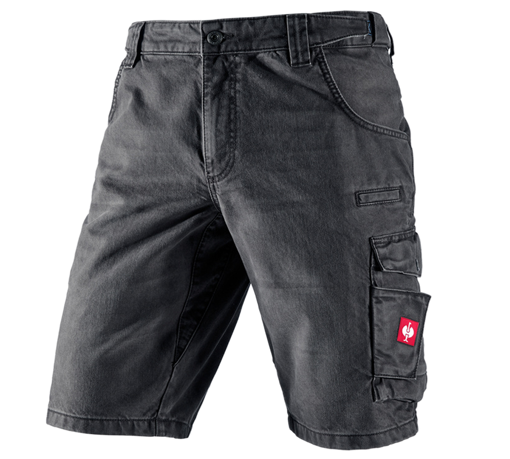 Hosen: e.s. Worker-Jeans-Short + graphit