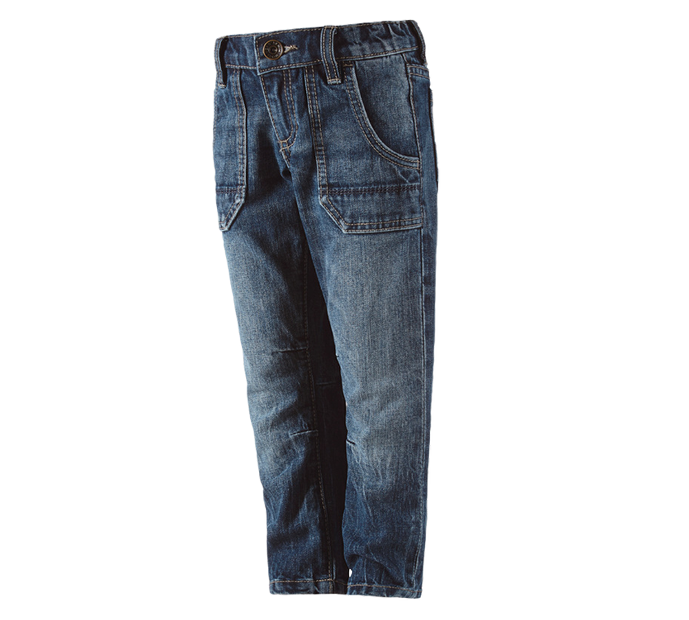 Hosen: e.s. Jeans POWERdenim, Kinder + stonewashed