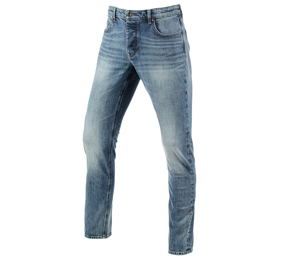 Themen: e.s. 5-Pocket-Stretch-Jeans, slim + stonewashed