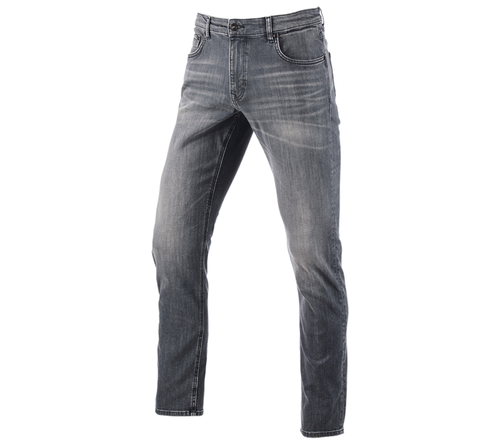 Themen: e.s. 5-Pocket-Stretch-Jeans, straight + graphitewashed