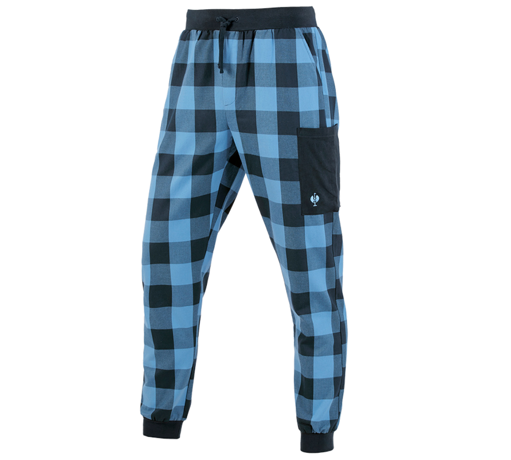 Accessoires: e.s. Pyjama Hose + schattenblau/frühlingsblau