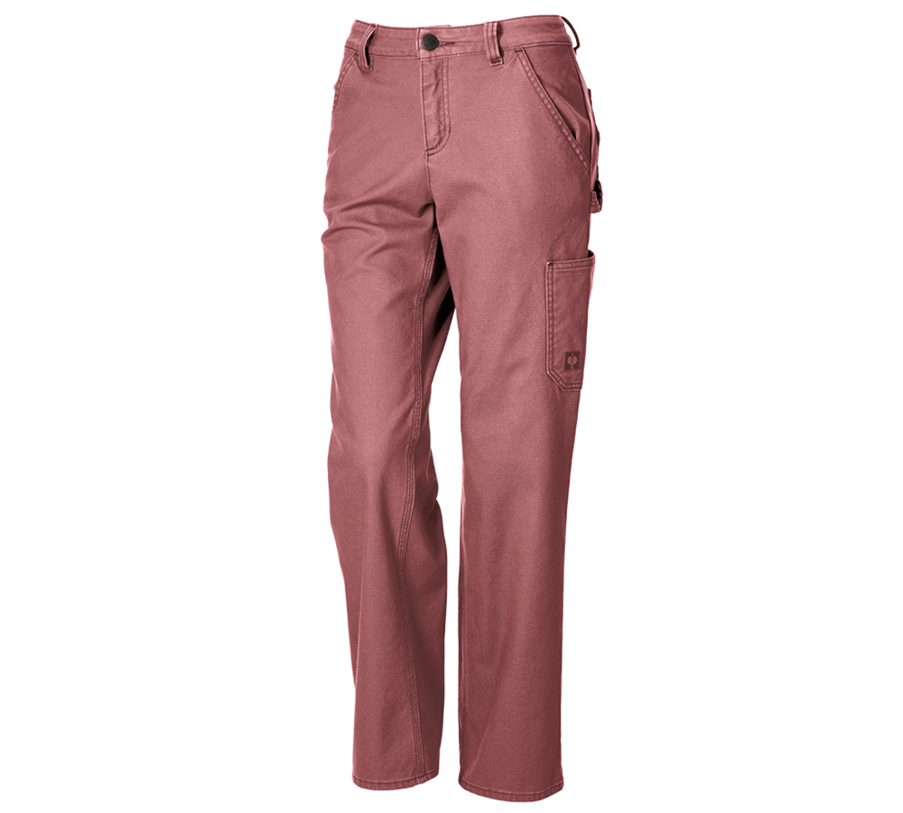 Themen: Bundhose e.s.iconic, Damen + oxidrot