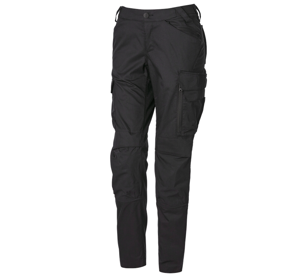 Themen: Bundhose e.s.trail pure, Damen + schwarz