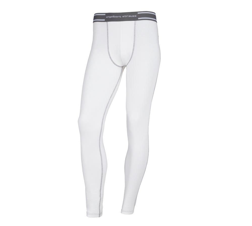 Kälte: e.s. cotton stretch Long Pants + weiß