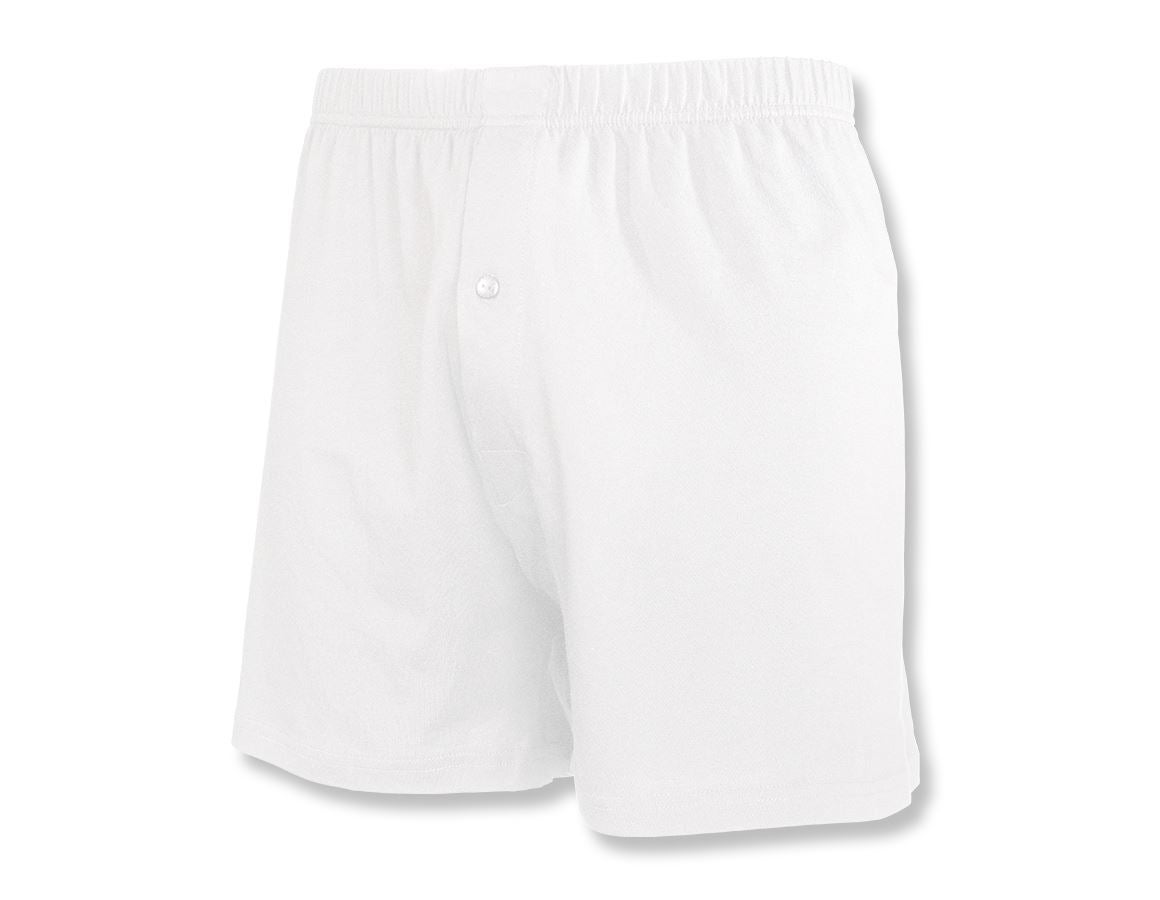 Unterwäsche | Thermokleidung: Boxer-Short, 2er Pack + weiß