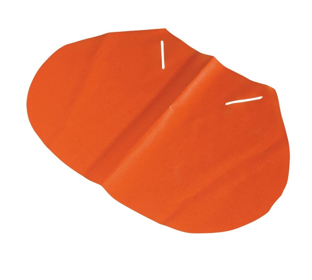 Kopfschutz Zubehör: Nackenschutz + orange