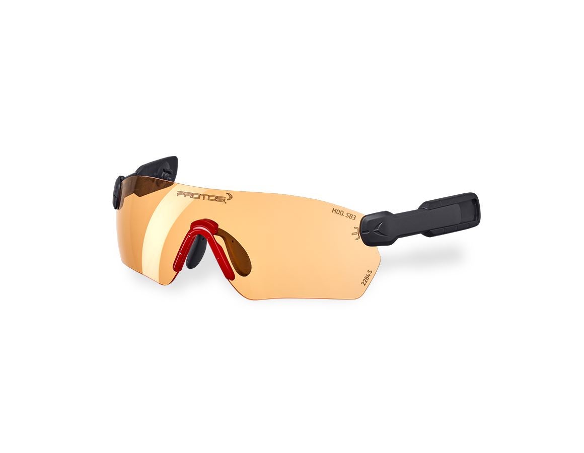 Kopfschutz Zubehör: e.s. Schutzbrille  Protos® Integral + orange